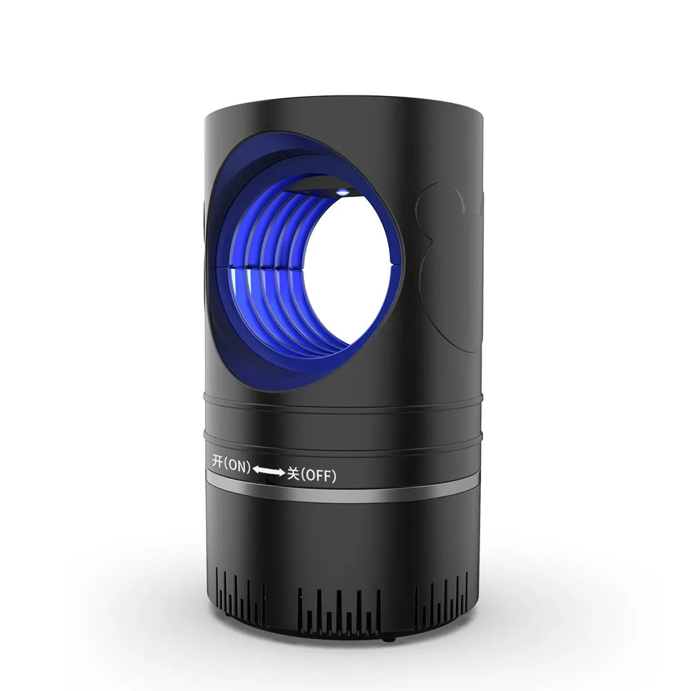 1 PC Electric Fly Bug Mosquito Insect Killer LED Light Trap Control Lamp Small Pest with USB Power Supply and Adapter